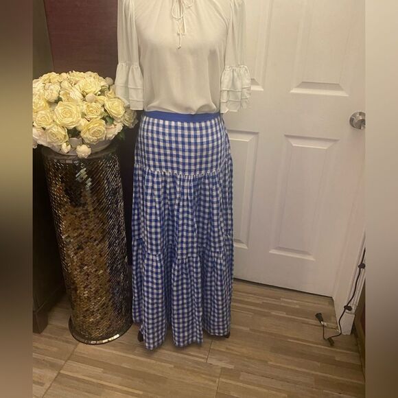 Ralph Lauren black label 100% linen maxi skirt - Picture 4 of 10